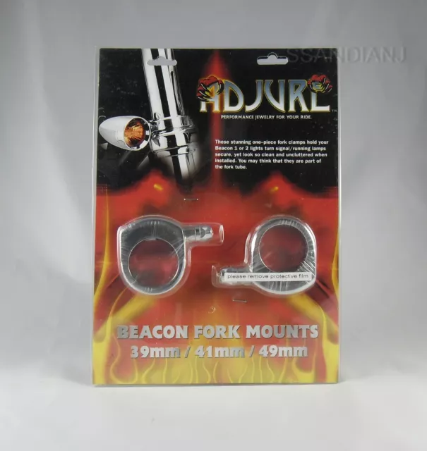 Adjure NSFB39-K  Beacon and XL1 Light Mounting Brackets for Fork Mounts, 39mm 2