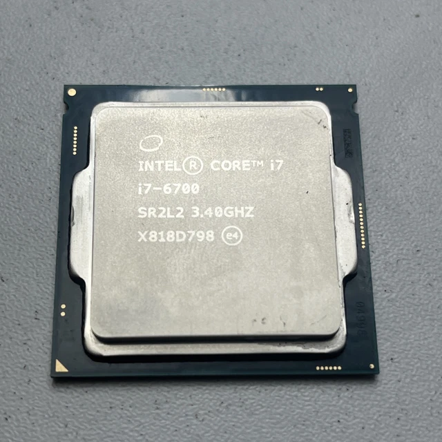 Intel I7 6700 Max Turbo Intel Core I7-6700 4.00GHz CPU Processor