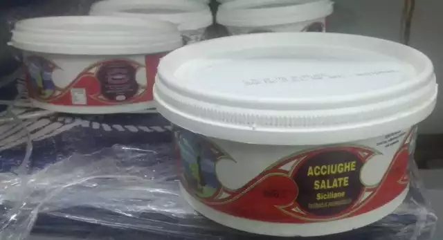 acciughe alici salate Italia Sicilia SCIACCA sotto sale salamoia Artigianale new