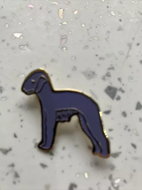 Bedlington Terrier Brooch