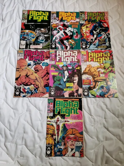 Marvel Comics Alpha Flight Bundle