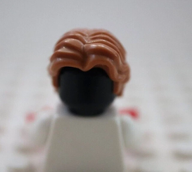 LEGO NEW MINIFIGURE Hair light tan short with middle part many