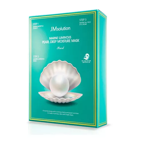 [JM Solution] Marine Luminous Pearl Deep moisture Mask 10ea