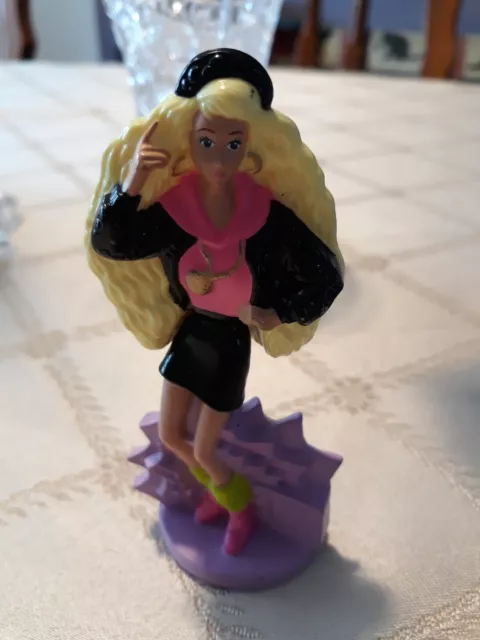 Barbie 1992 McDonald's Happy Meal Toys - Rappin' Rockin' Barbie Figurine 