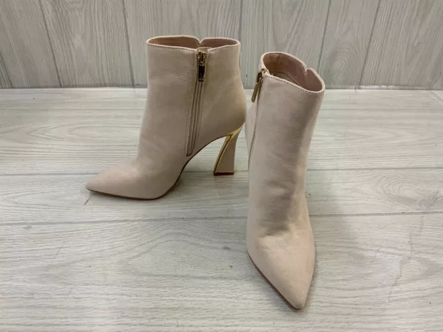 JLO Jennifer Lopez Gorgina Ankle Boots, Women's Size 7 M, Tapioca MSRP $119