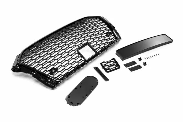 Passend für Audi A3 8V Facelift Kühlergrill Sport Wabengrill Front Grill 2016-