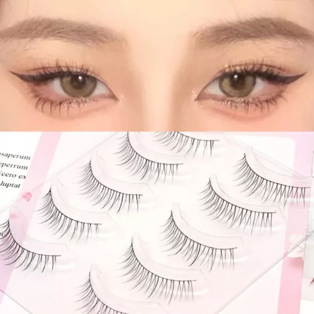 Little Devil False Eyelashes 3D Mink Hair Fake Eyelashes Manga Lashes  Women