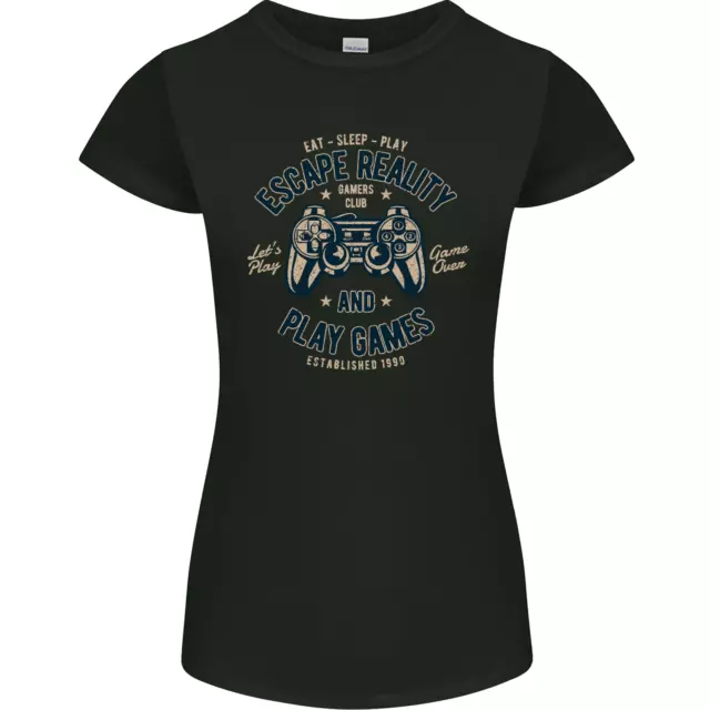 T-shirt donna Escape Reality and Play Games Petite Cut