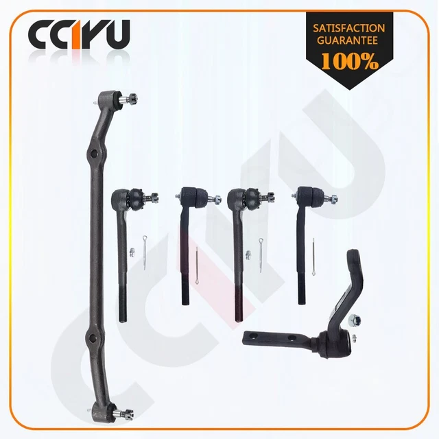 6 Pcs Tie Rod End Center Link Idler Arm steering Parts for 78-81 Buick Century