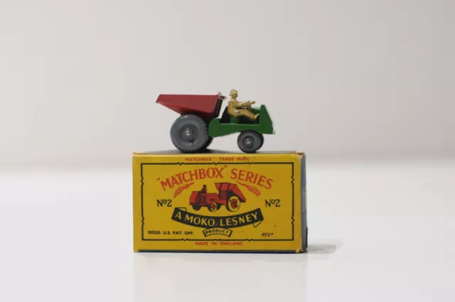 Matchbox Lesney Mako Dumper No.2 With Original Box