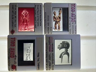 Figures: Azande Zaire African Tribal Art 4 35mm Slides