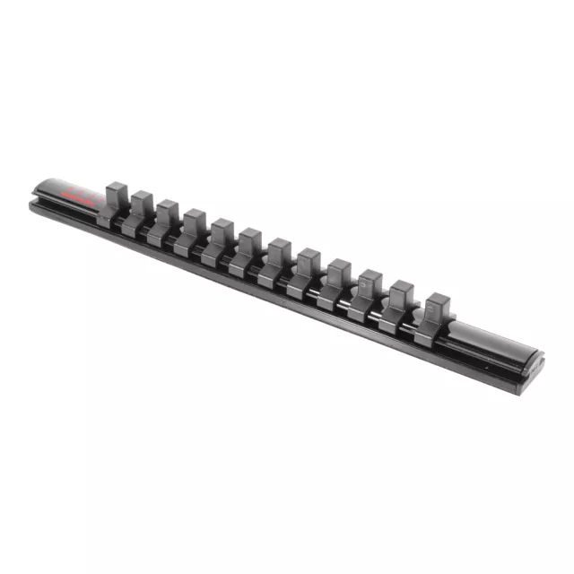 M7 Socket Holder 3/8" Drive 12-Piece Magnetic Rail and Ball Lock Pin (AD-2312)