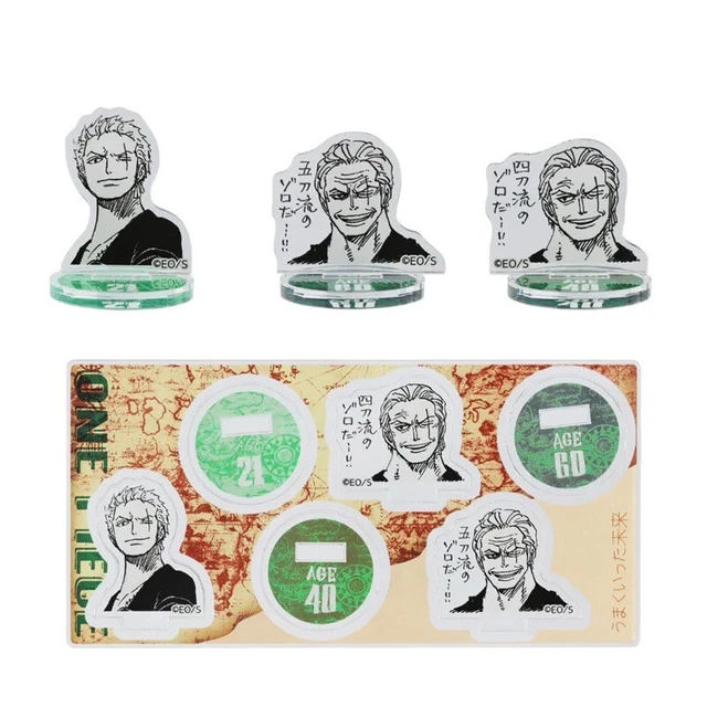 ONE PIECE X Jump Shop 2024 Roronoa Zoro Acrylic Mini Figure Successful