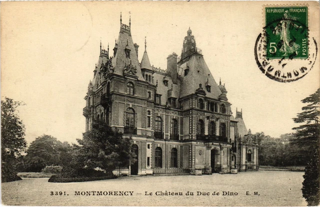 CPA Montmorency Chateau du Duc de Dino (1317318)