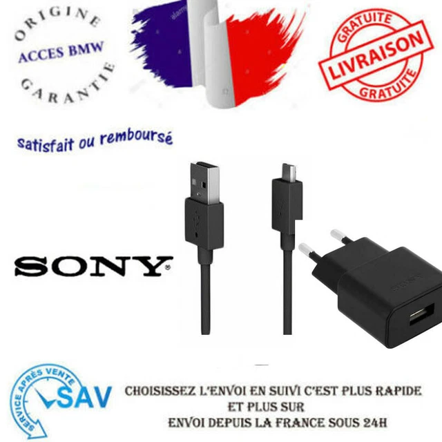 Original Chargeur UCH20 + Câble micro usb Pour Sony Xperia acro HD