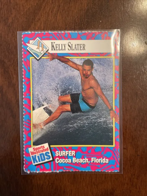 KELLY SLATER ROOKIE SURFING 1993 SPORTS ILLUSTRATED SI FOR KIDS RC See Picture