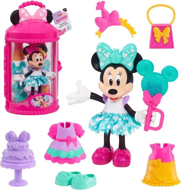 Disney Junior Minnie Mouse Fabulous Fashion Ballerina Doll - Just Play