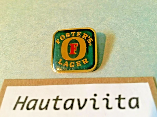 Foster's Lager Beer Jacket Lapel Pin Badge Australia FO Australian
