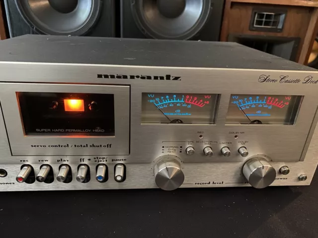 Marantz 5010 Stereo Cassette Deck Player Serviced Mint 110/120/220/240 Volts