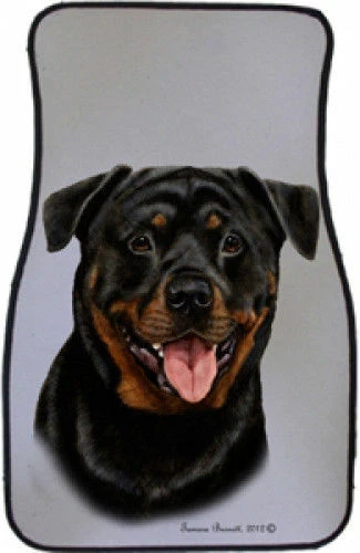 Rottweiler Car Floor Mats Pair (TB) 36002