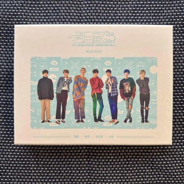 BTS JAPAN OFFICIAL FANMEETING VOL.3 Blu-ray 2-Disc Set Fanmeeting