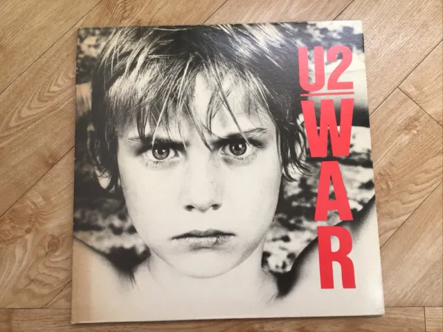 U2 War 12 Inch Vinyl LP 1983 Island Records Gatefold