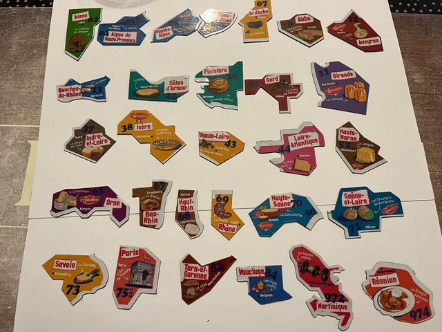 LOT 29 MAGNETS le gaulois carte de france EUR 7,50 - PicClick FR