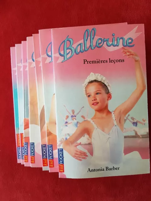 Lot 7 livres BALLERINE par Antonia BARBER chez Kid POCKET Jeunesse pour + 7 ans