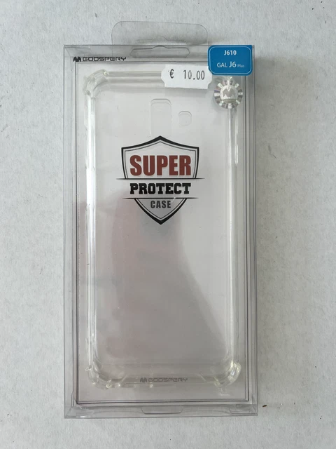 Coque transparente coins renforcés Galaxy J6 Plus