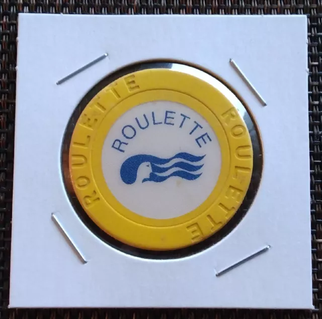 Princess Cruises Roulette Casino Gaming Chip Token