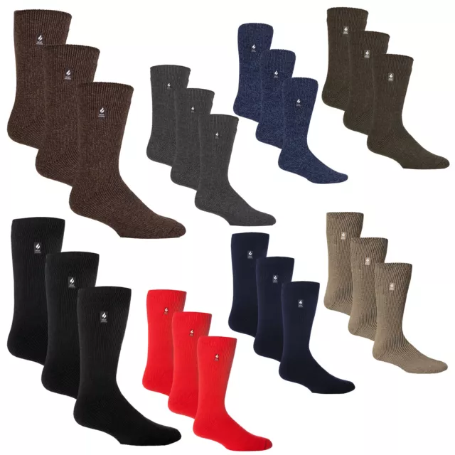 WÄRMEHALTER - 3er-Pack Multipack isolierte Thermosocken für Herren für den Winter