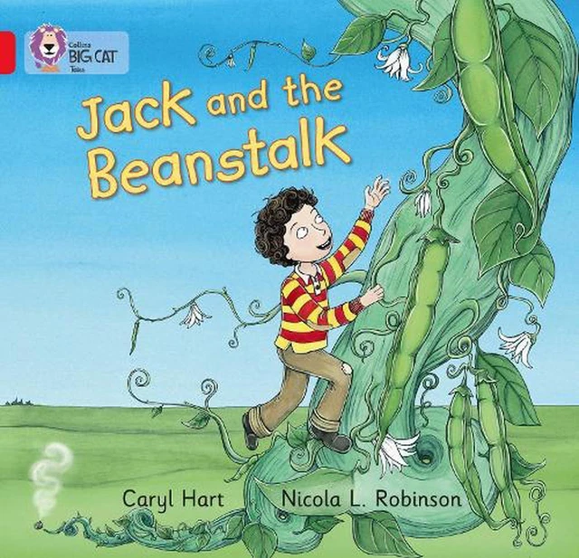 JACK AND THE Beanstalk: Band 02b/Red B by Caryl Hart (English ...