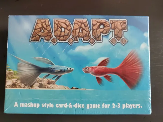 Gate Keeper Games Kickstarter A.D.A.P.T. Card & Dice Game New Sealed Adapt
