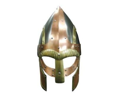 Early Medieval Warrior Armour Anglo Aaxon helmet,Viking anglo saxon helmet gift