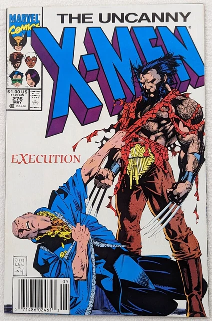 The Uncanny X-Men Vol 1 #276 MAY 1991 Marvel; Jim Lee; Scott Williams; Brosseau
