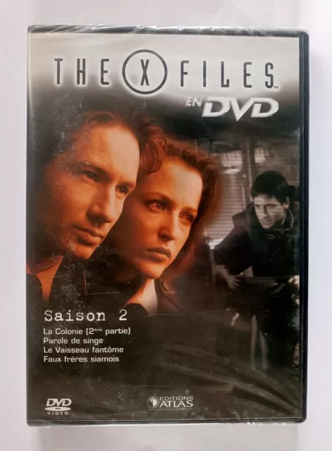 The X Files Saison 2. 4 Épisode DVD Neuf sous Blister . Edition Atlas.