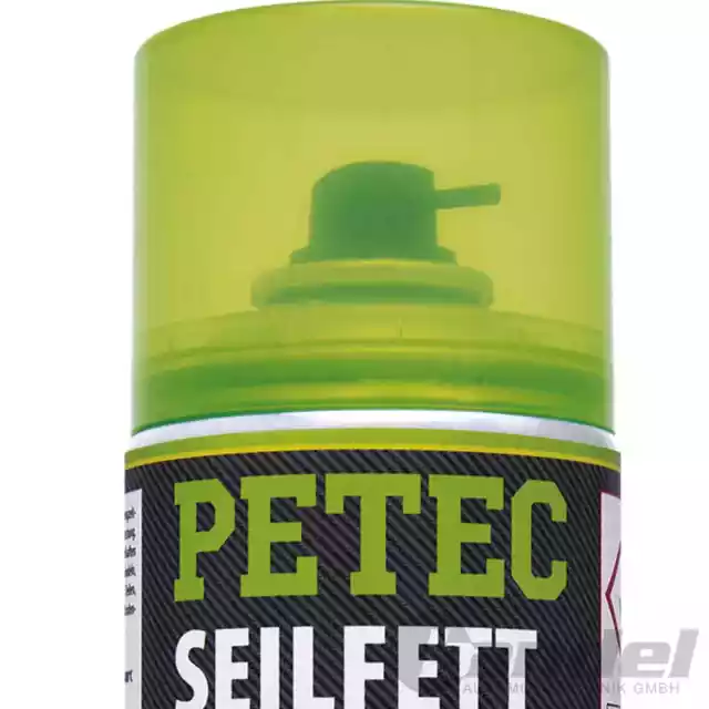 6x PETEC SEILFETT SPRAY 500 ML DRAHTSEILFETT ZAHNRADFETT KETTENFETT GLEITFETT 3