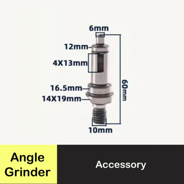 1Pc Angle Grinder Part Spindle Compatible With Makita 9553 Angle Grinder