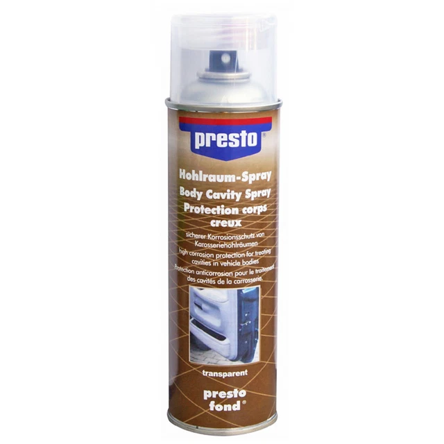 Presto Hohlraumschutz transparent 500ml 306055 Unterbodenschutz Rostschutz