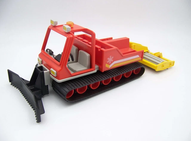Playmobil 3469 – Chasse-neige Ski – Vintage 1985 – Boîte Bon état (manque Casque)