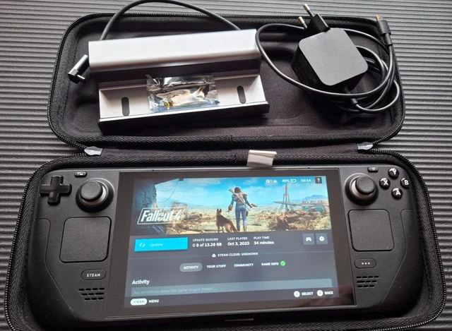 Console Valve Steam Deck 512gb Standard Cor Preto 2022 à Venda Em Maringá Paraná Por Apenas R - Foto 2