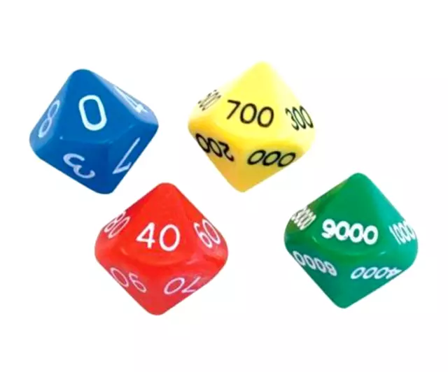 Set of Dice: Place 4 piece Teaching Students Place Value Great Maths Resource