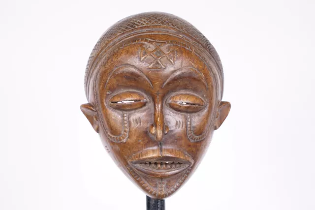 Attractive Chokwe Mwana Pwo Mask 8" - DR Congo - African Art