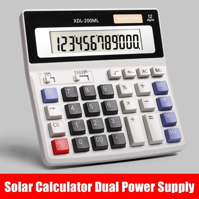 DUAL POWER ELECTRONIC Calculator Accounting Tools $24.90 - PicClick AU