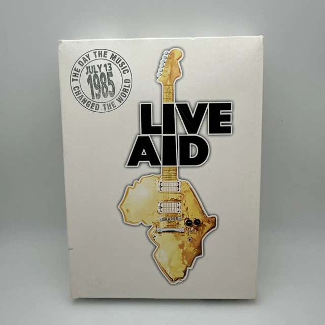 4DVD BOX・LIVE AID ／JULY 13 ／1985！ Amazon.com: Live Aid (4 Disc Set) : Bob Geldof, Bryan Adams