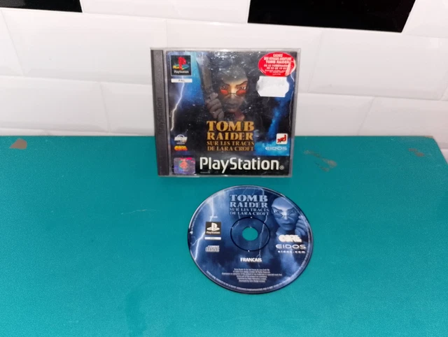 Tomb Raider – Sur Les Traces De Lara Croft – Sony PlayStation 1 – Complet (Boîte, Livret) – Bon État
