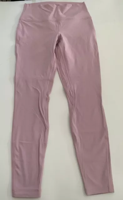 Lululemon Women's Align Pant 28” Nulu LW5CTIS TWRS Twilight Rose Pink Size  0