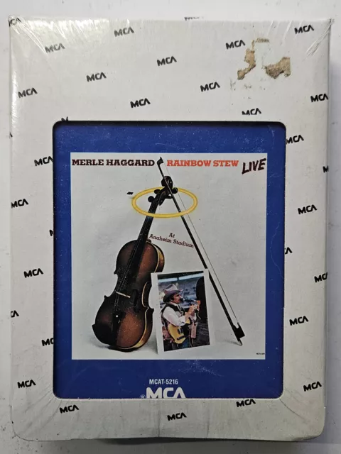 MERLE HAGGARD RAINBOW Stew LIVE 8 Track - Tested $6.99 - PicClick