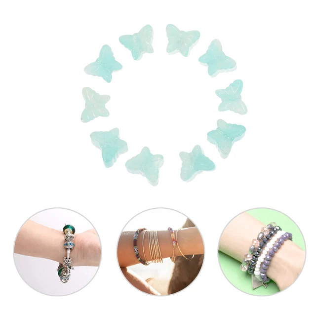 10 Pcs Un Verre Accessoires De Boucle D'oreille Fabrication Bijoux