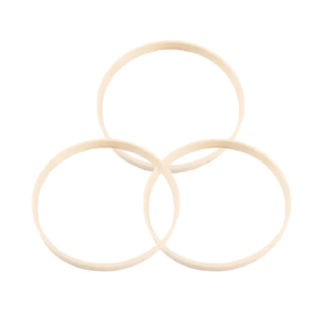 12 piezas de bambú círculos atrapasueños anillo de corona - neumáticos